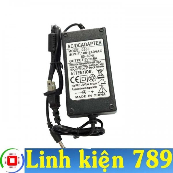  Nguồn Adapter 5V 6A 30W